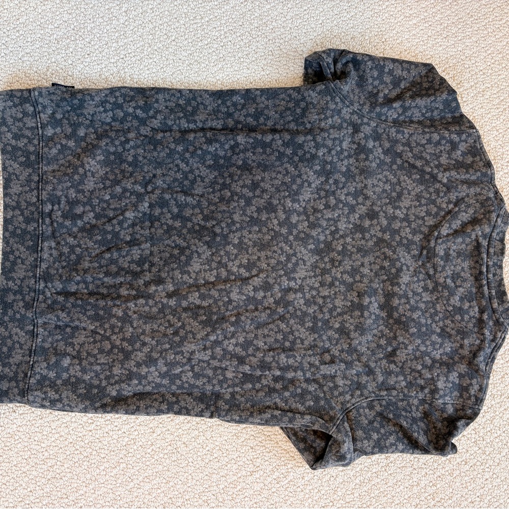 Ted Baker Gray and Purple Patterned Top - Picture 3 of 3